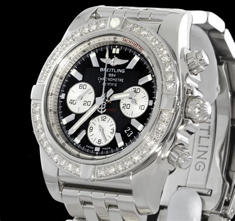 breitling chronomat b01 diamond bezel